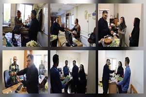 تقدیر ویژه از حسابداران و کتابداران دانشکده بهداشت